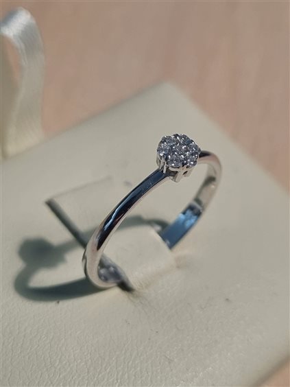 Anillo Gilma Gioielleria  Mujer in Oro Diamante 0.09 Ct ANOR-150-286 - ANOR-150-286